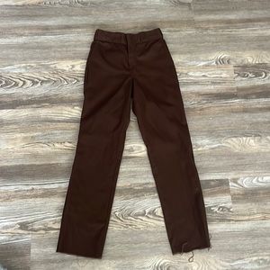 brown dickies pants